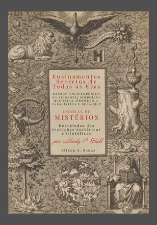 Capa de Ensinamentos Secretos de Todas as Eras